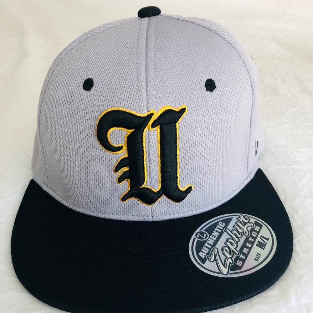 Grey & Black Baseball Cap